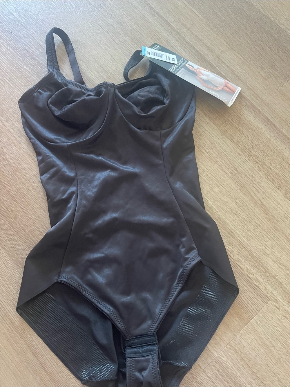 MiracleSuit Black Shaping Bodysuit